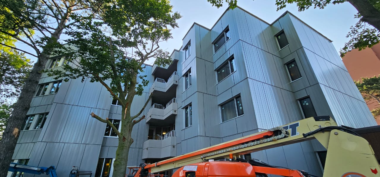 UFG Campus Guelph metal panel facade